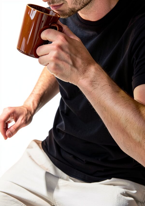 Basic Treasure Herren T-Shirt Baumwolle Vorteilspack Schwarz-4