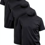 Basic Treasure Herren T-Shirt Baumwolle Vorteilspack Schwarz-0