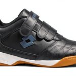 Lotto Sneaker Unisex Kinder Alltagsschuhe Schwarz Gelb-0