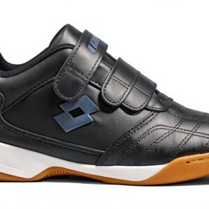 Lotto Sneaker Unisex Kinder Alltagsschuhe Schwarz Gelb-0