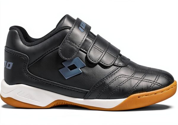 Lotto Sneaker Unisex Kinder Alltagsschuhe Schwarz Gelb-0