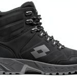 Lotto Winterboots Herren Warmfutter Schwarz Grau-0