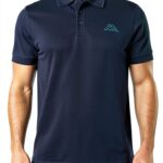 Kappa Herren Poloshirt 2er Set Blau Größe L-XXL – Baumwolle Pique-0