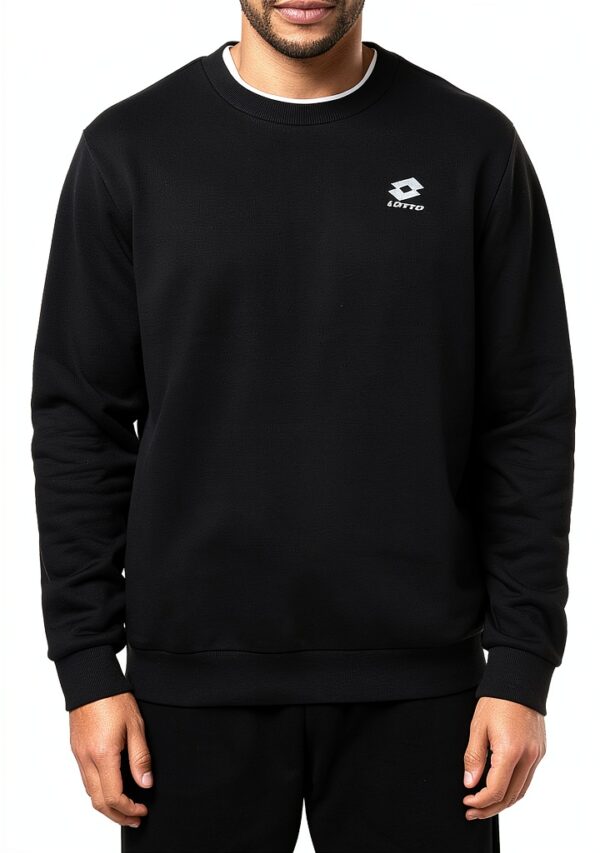 Lotto Herren Sweatshirt 80% Baumwolle Blau-2