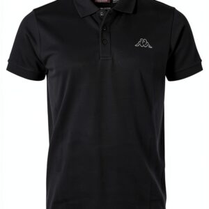 Kappa Herren Poloshirt 2er Set Baumwolle Fit – Weiß Blau Schwarz-0