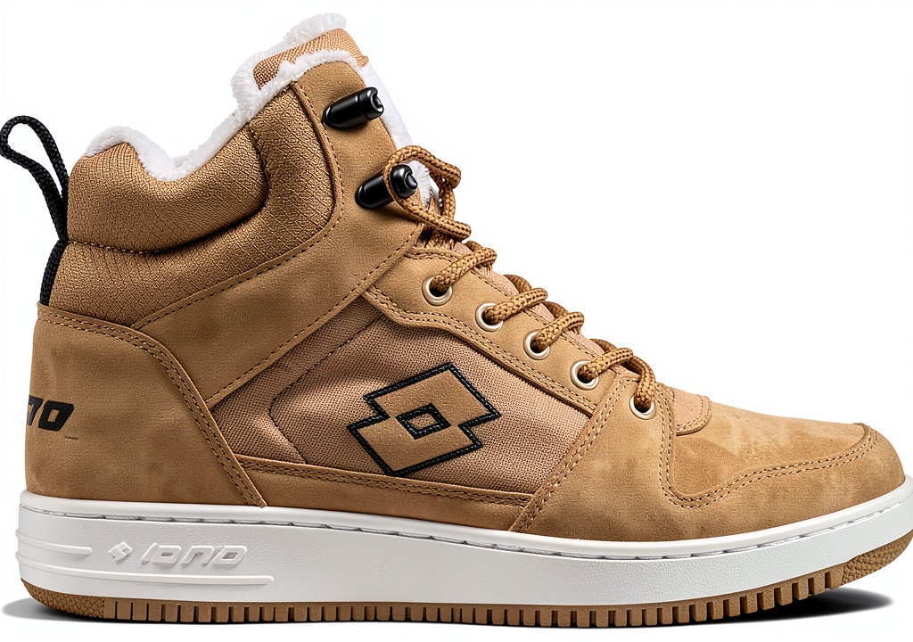 Urbaner Winter Sneaker mit warmem Teddy Futter