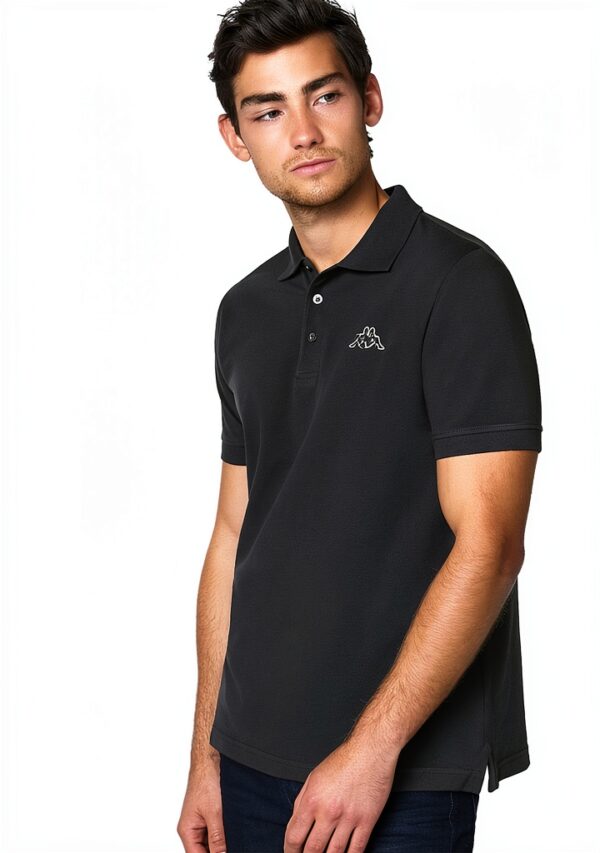 Kappa Herren Poloshirt Set 2er XL Asphalt – Baumwolle Pique Regular-1