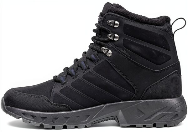 Lotto Winterboots Herren Warmfutter Schwarz Grau-5