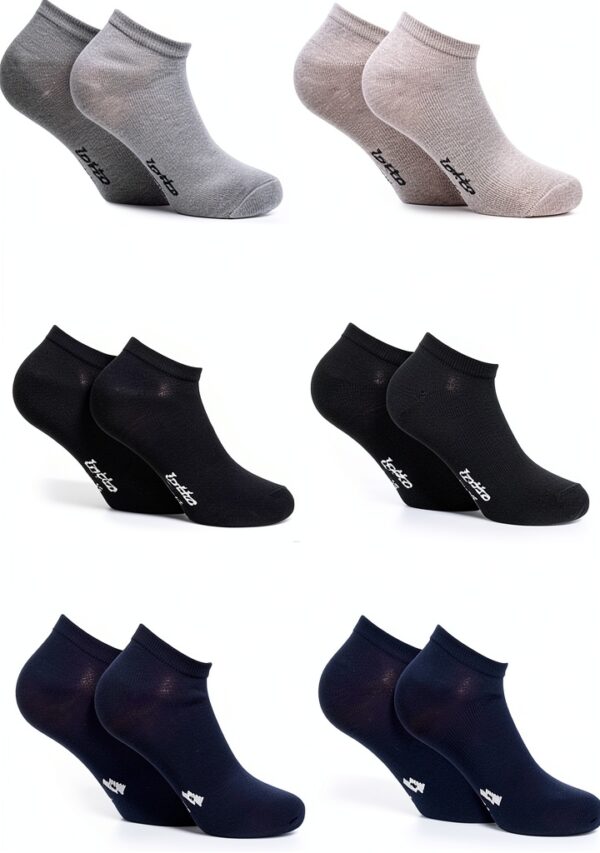 Lotto Herren Sneaker Socken NTONI-ASS4346 atmungsaktiv superweich 5er-0