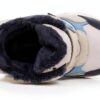Lotto Kinder Trekkingstiefel Unisex Grau Midblue Wasserdicht-4