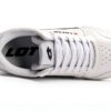 Lotto Mid-Cut Sneaker Weiß Rot Damen Komfort Mesh Größe 37 EU-4