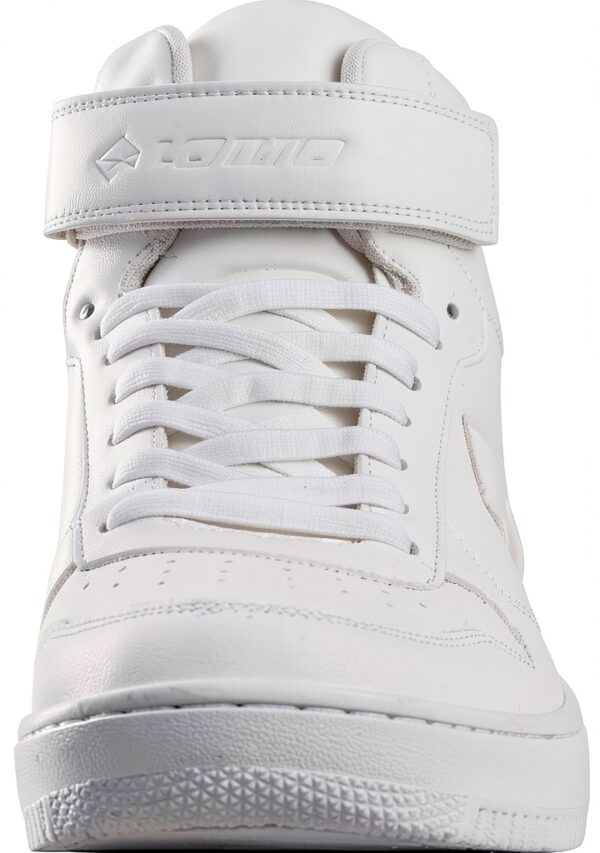 Lotto Midcut Sneaker Unisex Weiß Größe 36-46 Monochrom Design-1