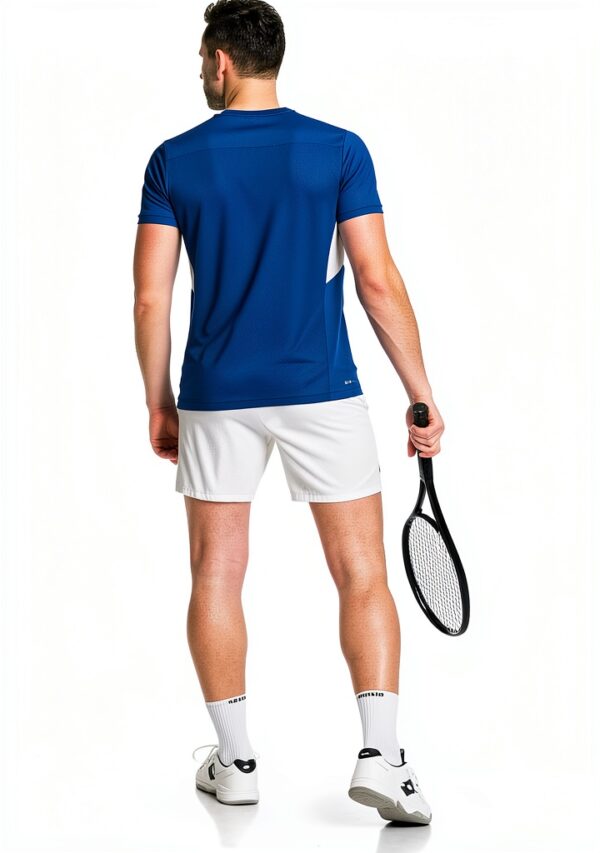Lotto Herren Tennis-Shorts All Black Größe S Elastischer Bund-3