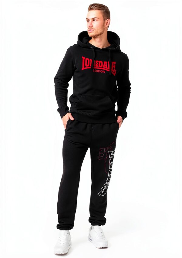Nike Herren Jogginghose Schwarz Relaxed Fit Baumwolle Größe XXL-1