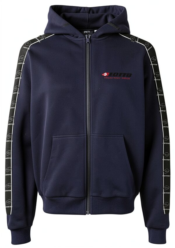MICADAN Herren Kapuzenpullover Blau Größe S 100% Baumwolle-0