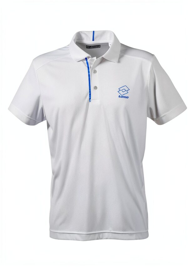 Lotto Poloshirt Herren XL Micro-Check Polyester Shaped Fit-1