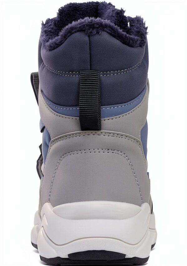 Lotto Kinder Trekkingstiefel Unisex Grau Midblue Wasserdicht-2