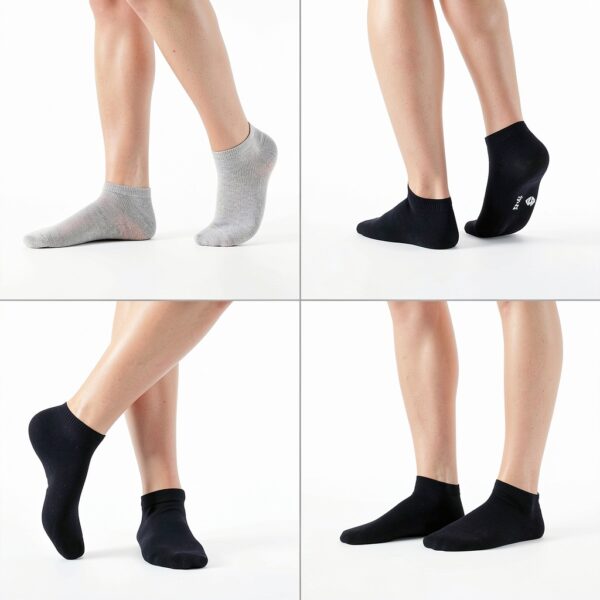 Lotto Herren Sneaker Socken NTONI-ASS4346 atmungsaktiv superweich 5er-1