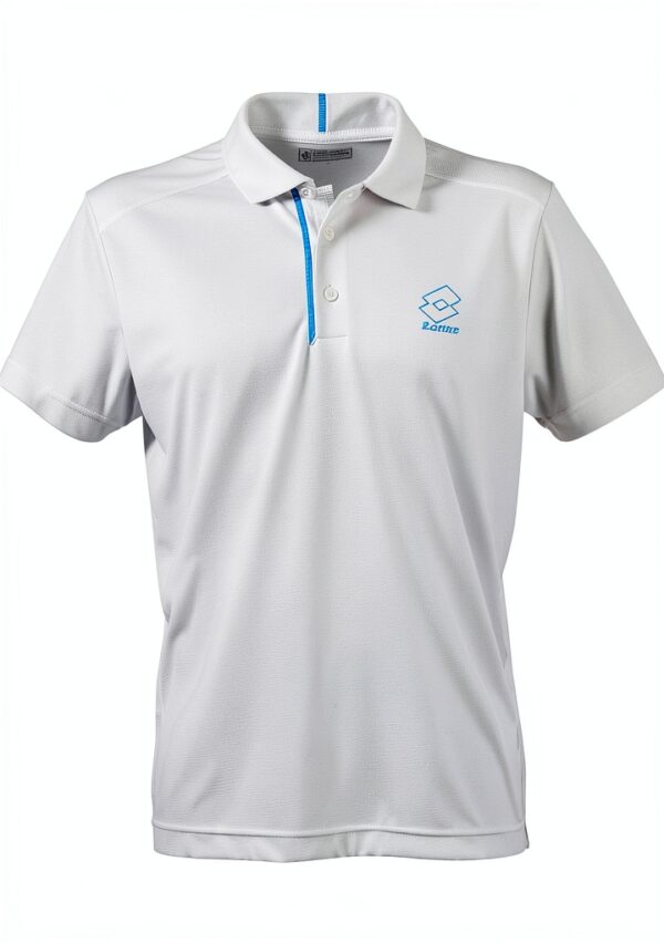 Lotto Poloshirt Herren XL Micro-Check Polyester Shaped Fit-0
