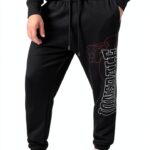 Nike Herren Jogginghose Schwarz Relaxed Fit Baumwolle Größe XXL-0