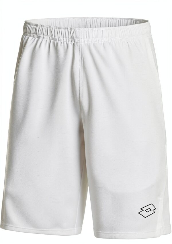 Lotto Herren Tennis-Shorts All Black Größe S Elastischer Bund-0