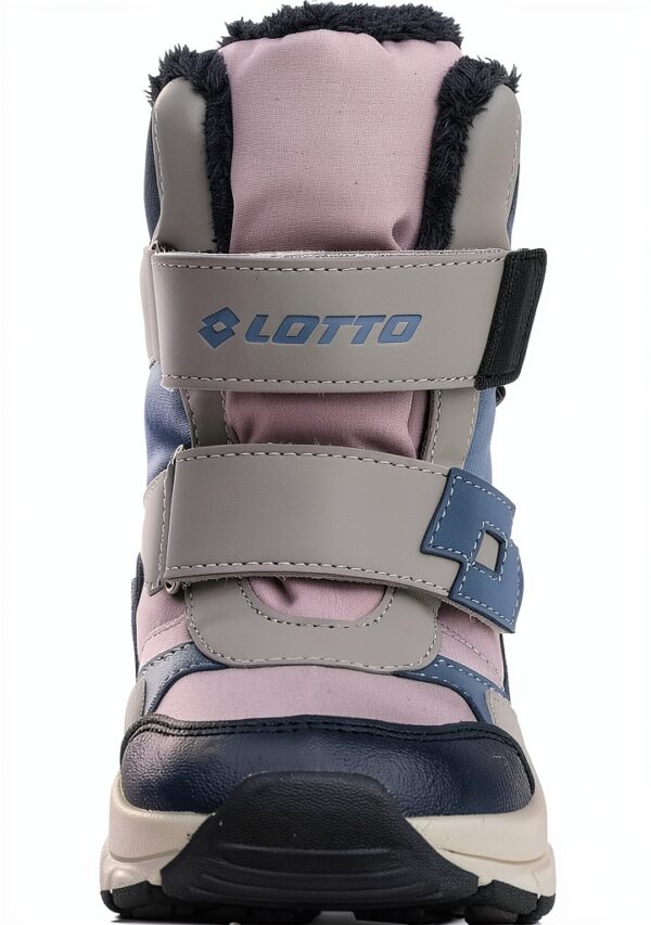 Lotto Kinder Trekkingstiefel Unisex Grau Midblue Wasserdicht-1