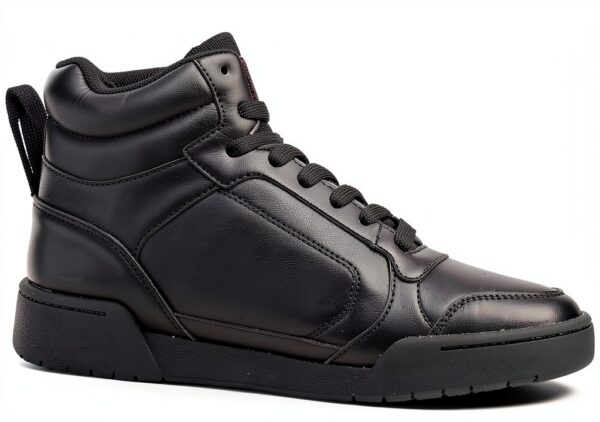 Lotto Mid-Cut Sneaker Weiß-Rot, Mesh-Zunge, gepolsterte Schaftkante-5