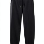 MICADAN Unisex Trainingshose Grau 100% Baumwolle Premium Komfort-0