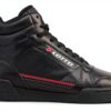 Lotto Mid-Cut Sneaker Weiß-Rot, Mesh-Zunge, gepolsterte Schaftkante-0