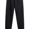 MICADAN Unisex Trainingshose Grau 100% Baumwolle Premium Komfort-1
