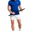 Lotto Herren Tennis-Shorts All Black Größe S Elastischer Bund-1