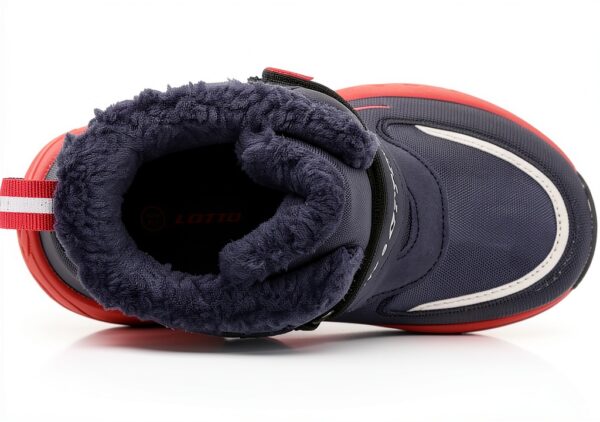 Lotto Mädchen Alstyne Tex K Halblange Stiefel Navy Pink Größe 28-35 EU-4