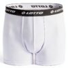 Lotto 1124030 Herren Boxershorts 3er Pack Baumwollmix Caviar und Weiß-1