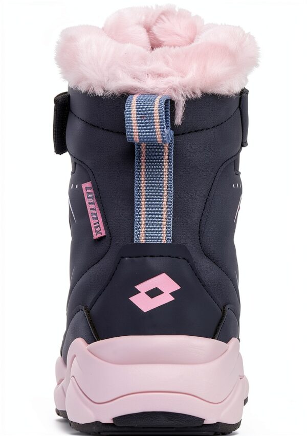 Lotto Mädchen Nizina Tex KHalblange Stiefel Dunkelrosa Größe 28‑35 EU-2