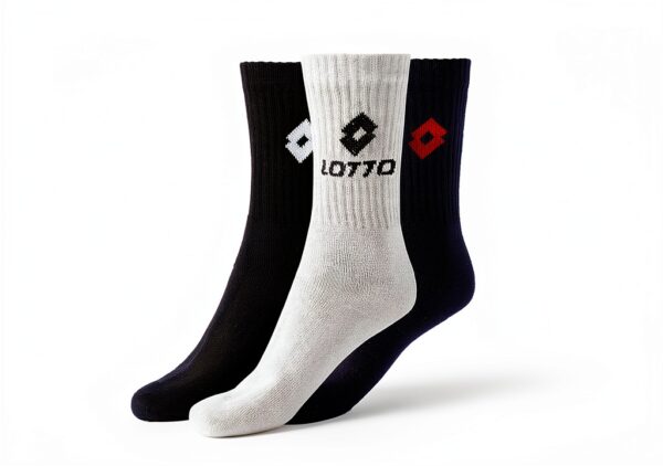 Lotto Tennis Socken Unisex 12 Paar atmungsaktiv OEKO‑TEX Größe 43‑46-5