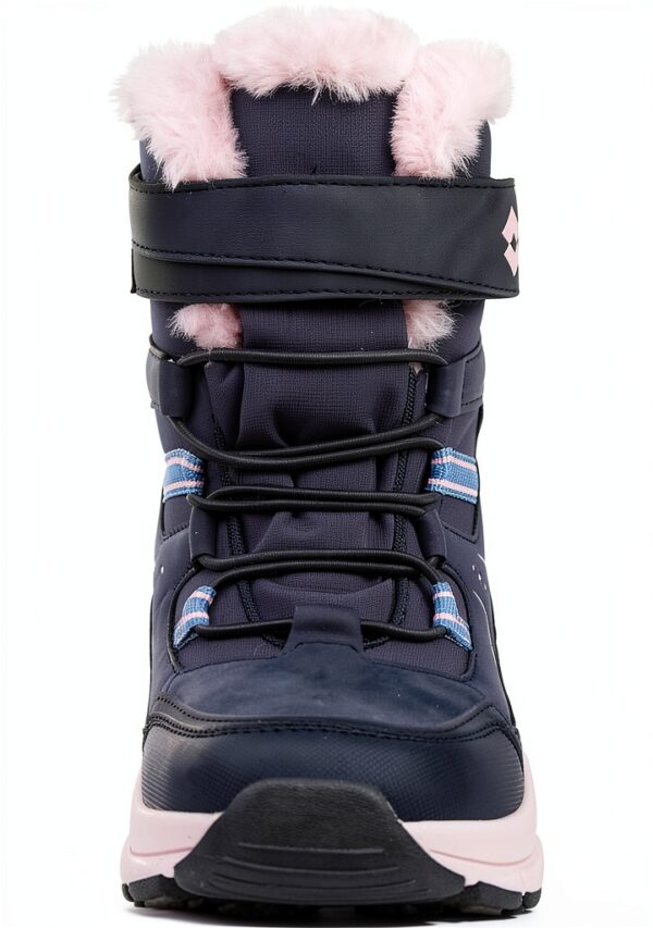 Lotto Mädchen Nizina Tex KHalblange Stiefel Dunkelrosa Größe 28‑35 EU-1