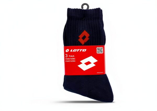 Lotto Tennis Sportsocken atmungsaktive Baumwolle OEKO‑TEX Größe 39‑42-4