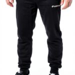 Lotto Herren-Jogginghose Schwarz LT1106 Baumwoll-Trainingshose-0