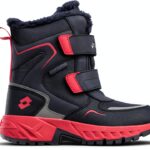 Lotto Mädchen Alstyne Tex K Halblange Stiefel Navy Pink Größe 28-35 EU-0