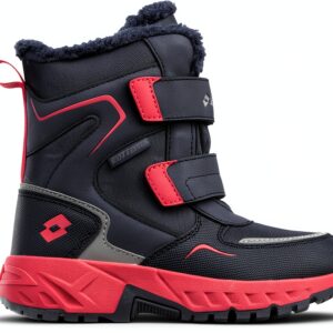 Lotto Mädchen Alstyne Tex K Halblange Stiefel Navy Pink Größe 28-35 EU-0