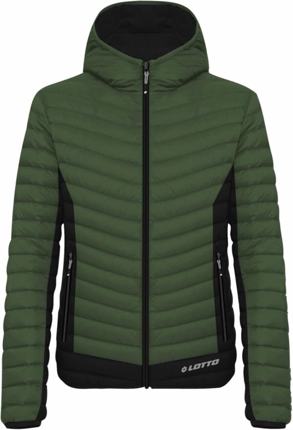 Lotto Winter-Daunenjacke für Herren, gesteppt, 110 g, 4 Jahreszeiten, gefüttert, Winterjacke-0