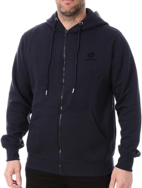 Lotto Herren-Sweatshirt, Reißverschluss, Marineblau, LT23-0