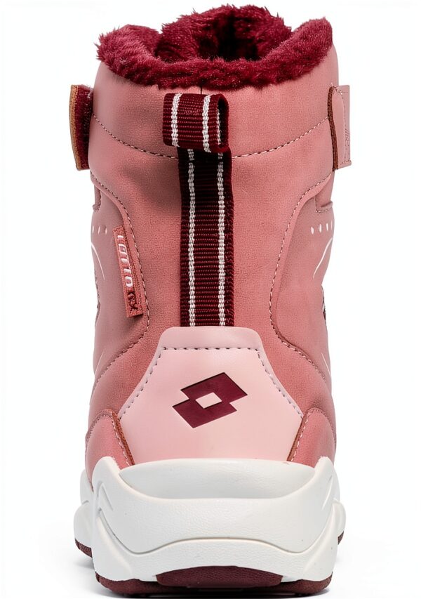 Lotto Mädchen Nizina Tex KHalblange Stiefel Dunkelrosa-2
