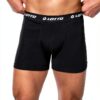 Lotto Boxershorts Herren 3er Pack Retro, Caviar und Weiß, Regular Fit-3