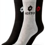 Lotto Tennis Sportsocken atmungsaktive Baumwolle OEKO‑TEX Größe 39‑42-0