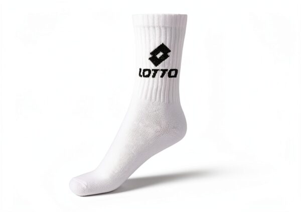 Lotto Tennis Socken 12 Paar – atmungsaktive Baumwolle, OEKO TEX, weiß-2