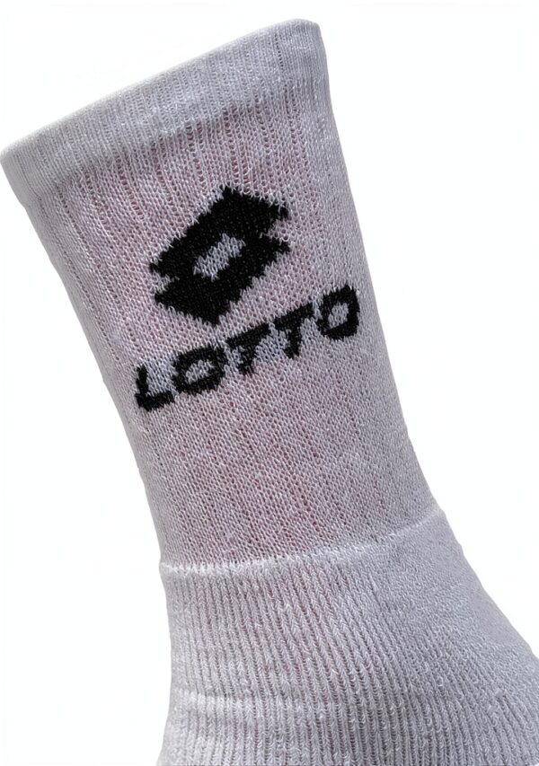 Lotto x8 Herren Socken weiß - Sportsocken für Tennis und Running-1