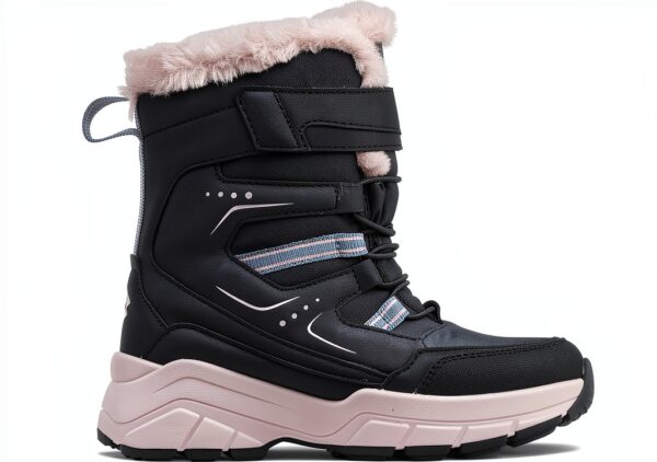 Lotto Mädchen Nizina Tex KHalblange Stiefel Dunkelrosa Größe 28‑35 EU-5