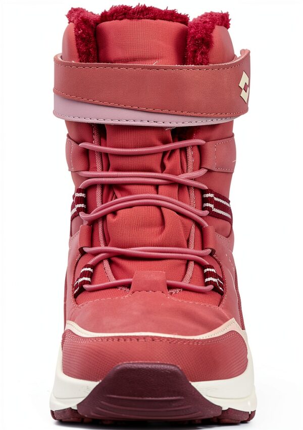Lotto Mädchen Nizina Tex KHalblange Stiefel Dunkelrosa-1