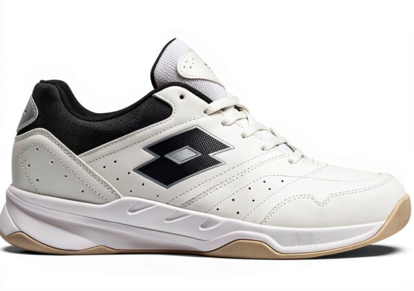 Lotto Mirage 650 IDC Hallenschuh Herren White Dress Blue Größe 42-43,5-0
